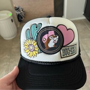 Black and White Trucker Hat